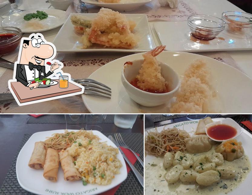 Cibo al Ristorante Arigato Wok Sushi