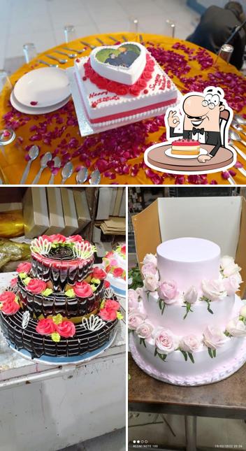 See this picture of Vishal Bakers