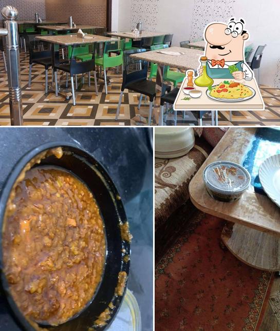 The restaurant's food and interior