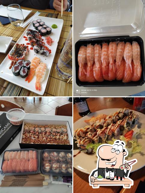 {Restaurant_name} ha disponibilità di piatti di sushi