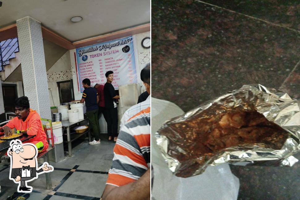The interior of BISMILLAH KALYANI HOTEL