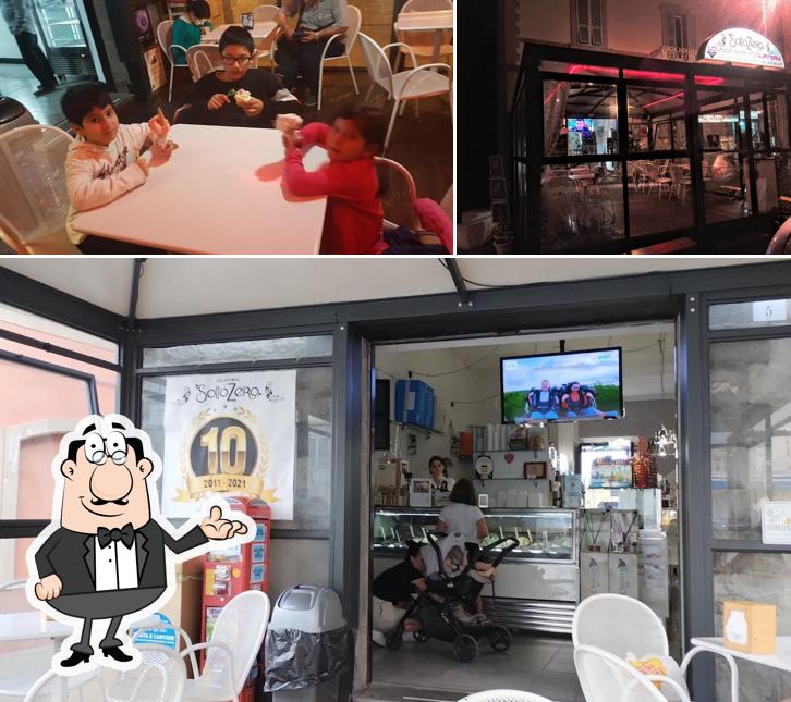 Gli interni di Gelateria SottoZero Magione
