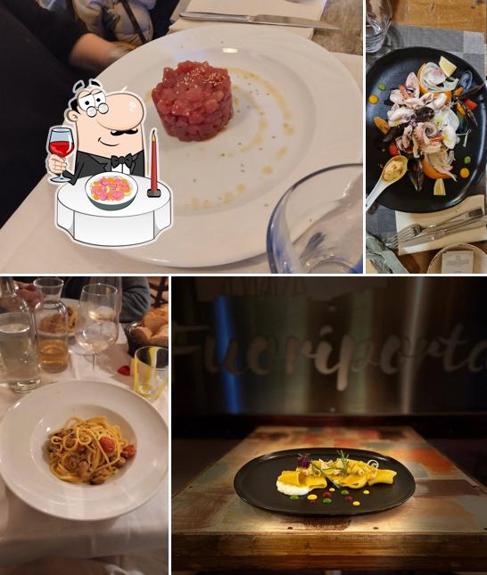 Tartare di tonno al Osteria fuoriporta
