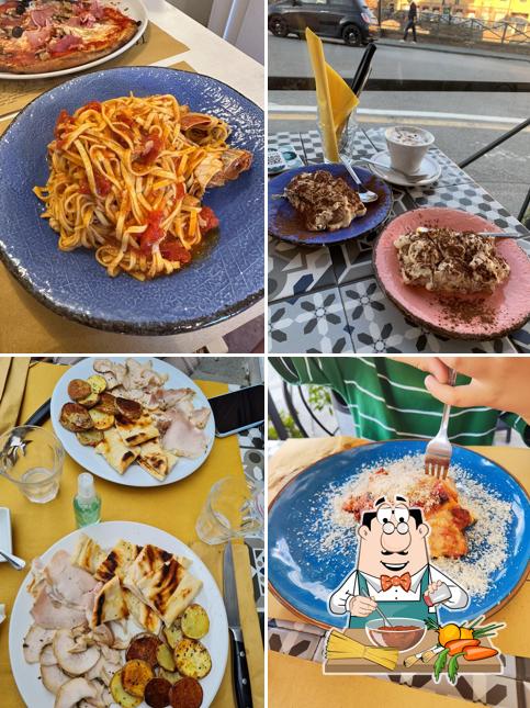 Spaghetti alla bolognese al Pizzeria Le Mura