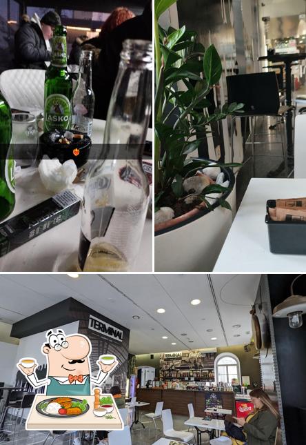 Guarda la immagine che raffigura la cibo e interni di Terminal Lounge Bar & Club