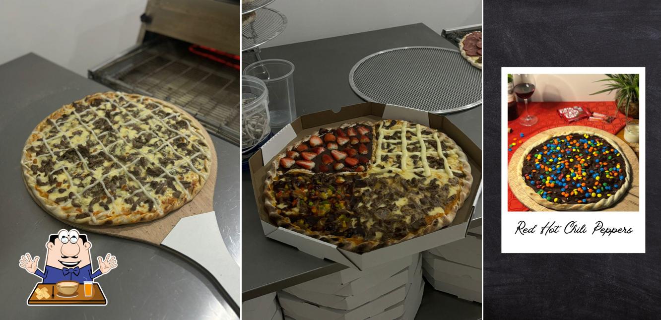 Comida em Vintage Pizzas