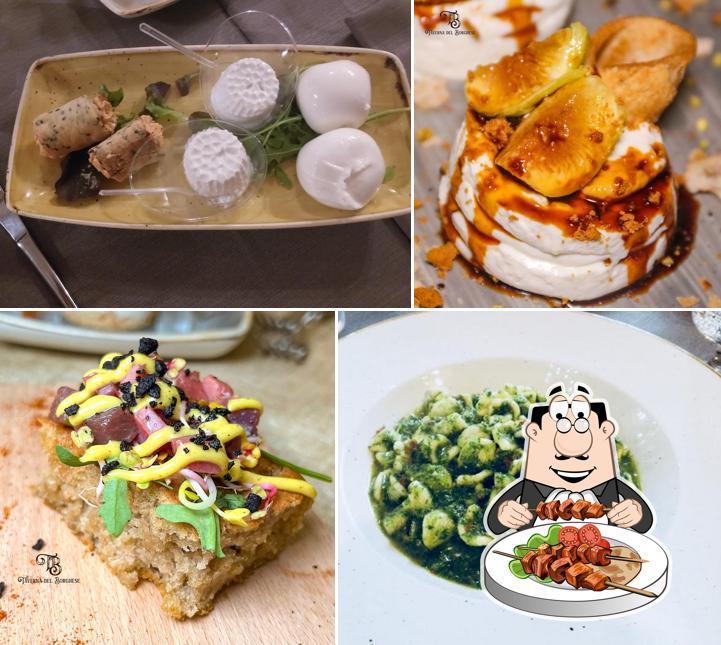 Cibo al Taverna del Borghese