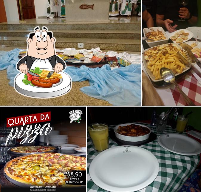Comida em Bizzum da Pizza