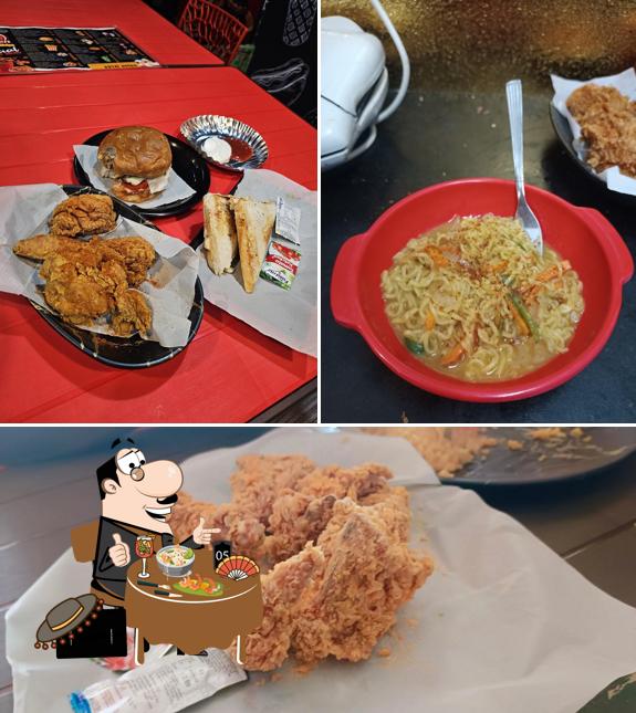 Food at C2 Chicken