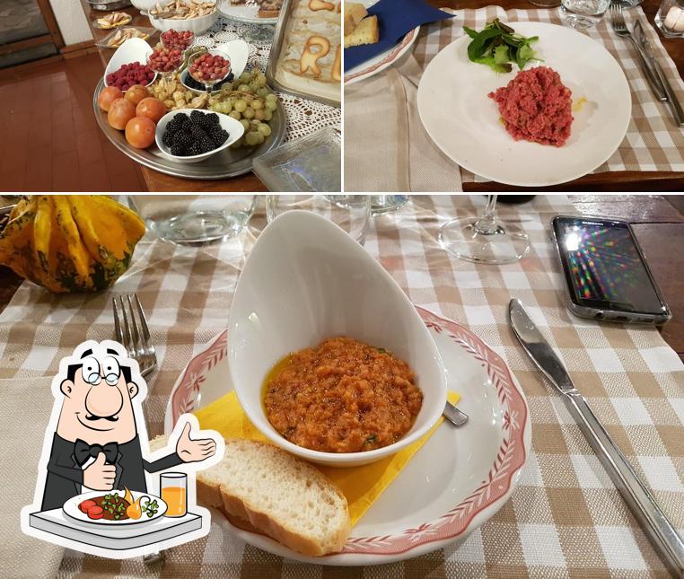 Cibo al Trattoria La Ruota