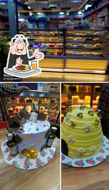 This is the photo displaying food and interior at Malnad cakes
