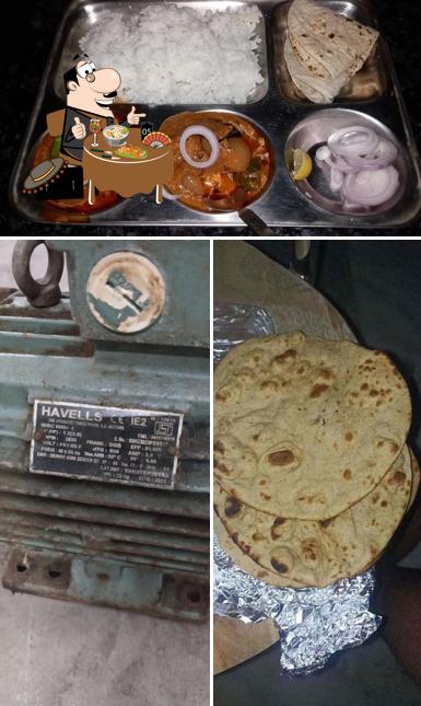 Food at NH 27 Dhaba