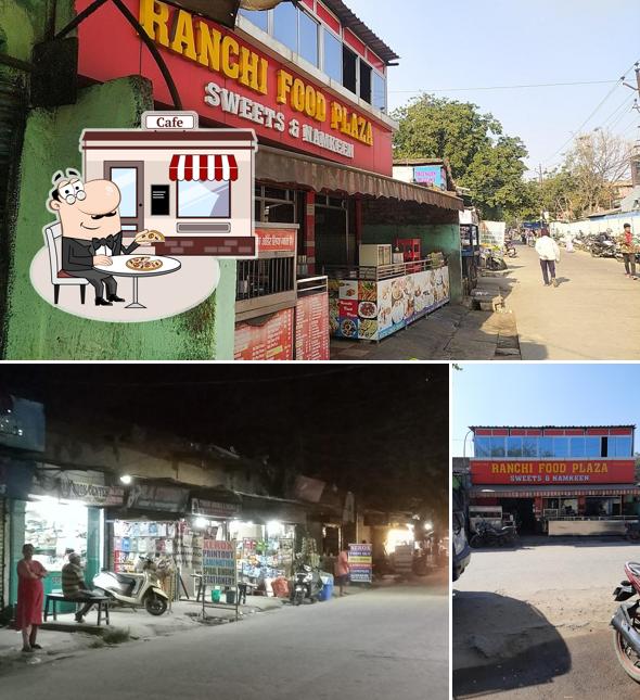 The exterior of Ranchi food plaza