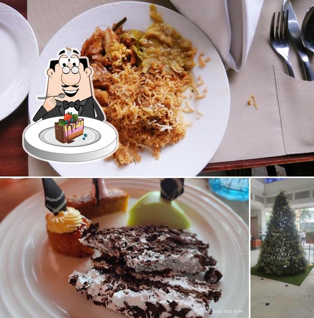 Chocolate cake at Regency Madurai by GRT Hotels