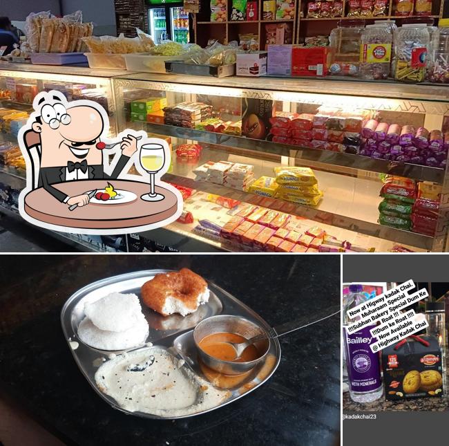 Food at Highway Kadak Chai