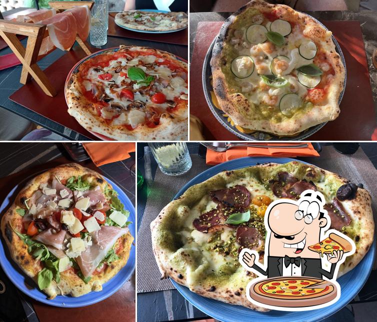 Prenditi tra le molte varianti di pizza