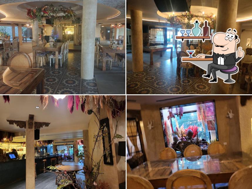 Check out how Aangan Restro Bar looks inside