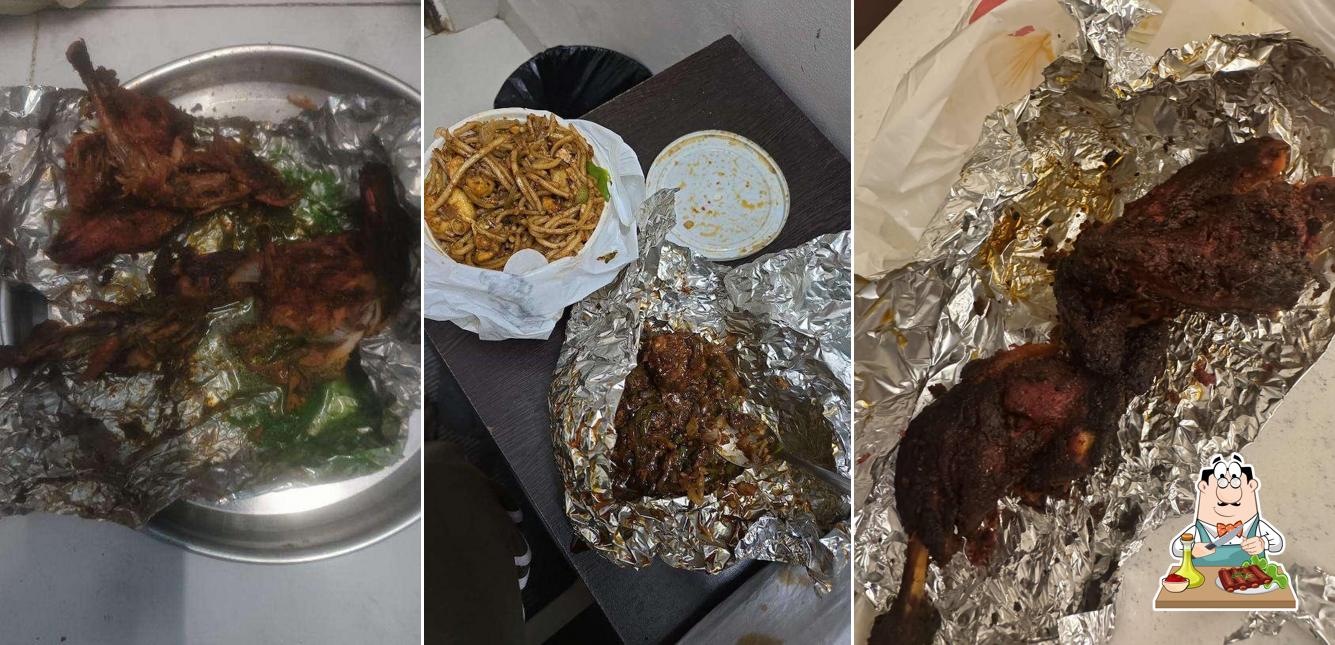Baby back ribs at Mirza Restaurant