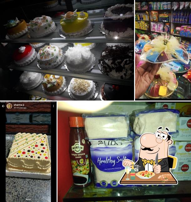 Food at Kanchan ice cream with Bakery