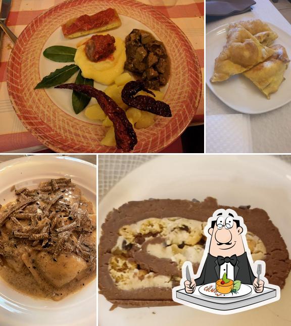 Platti al Osteria La Petra