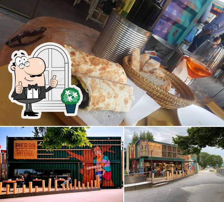 Pier88 si caratterizza per la esterno e cibo