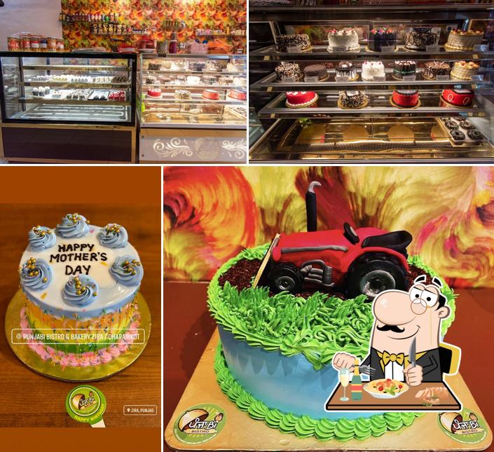 Food at Punjabi Bistro & Bakery