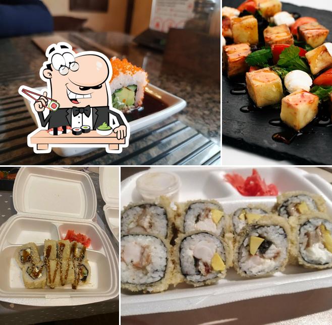 Elige uno de sus distintos tipos de sushi