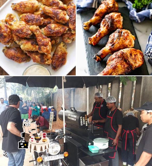 The image of Bike Barbeque ( BBQ RIDE ) @ ECR Food Street, Injambakkam’s food and exterior