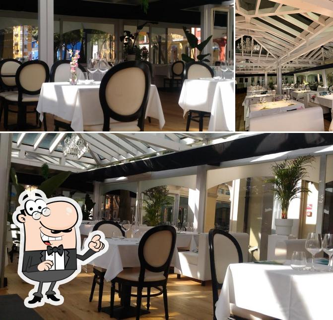 Gli interni di Mais Amor ristorante