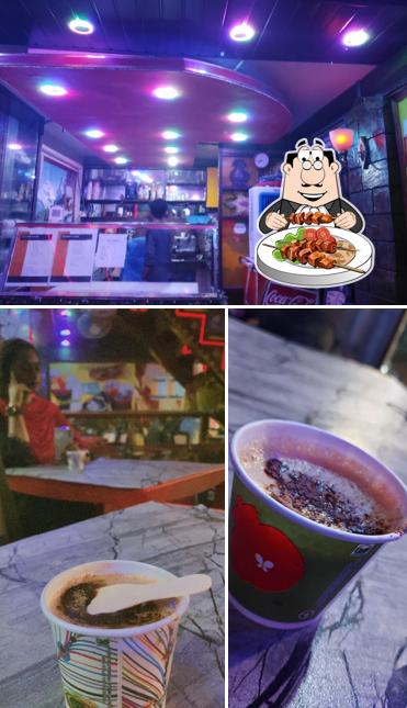 Among various things one can find food and interior at Ocean Cafe