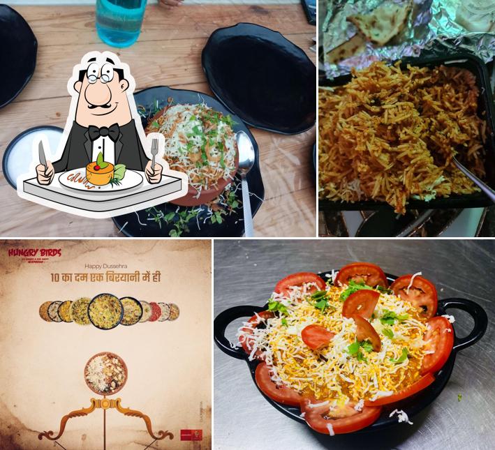 Food at Hungry Birds - Waghodia Restaurant