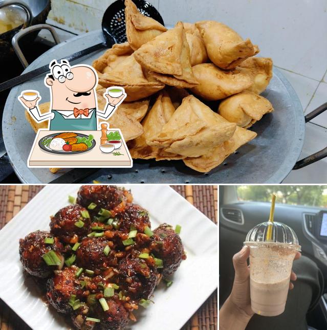 Chocolate mousse at Kalpam café and restaurant