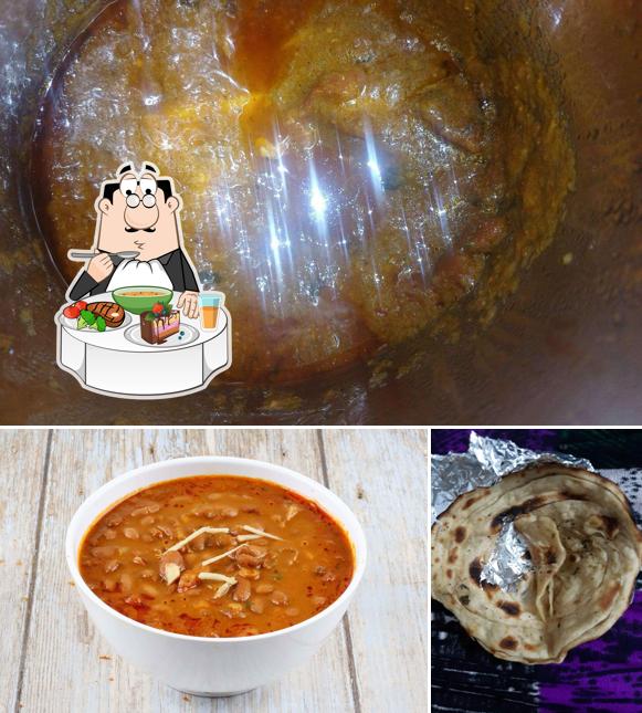 Hot and sour soup at Standard Dhaba