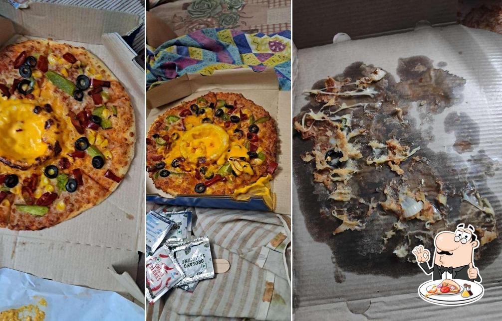 At Domino's Pizza Old Mauza Adhoiwala, Dehradun, you can try pizza