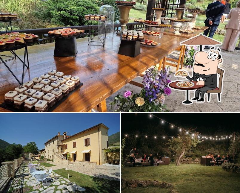 Goditi la vista dagli esterni di Antico Casale Urbani