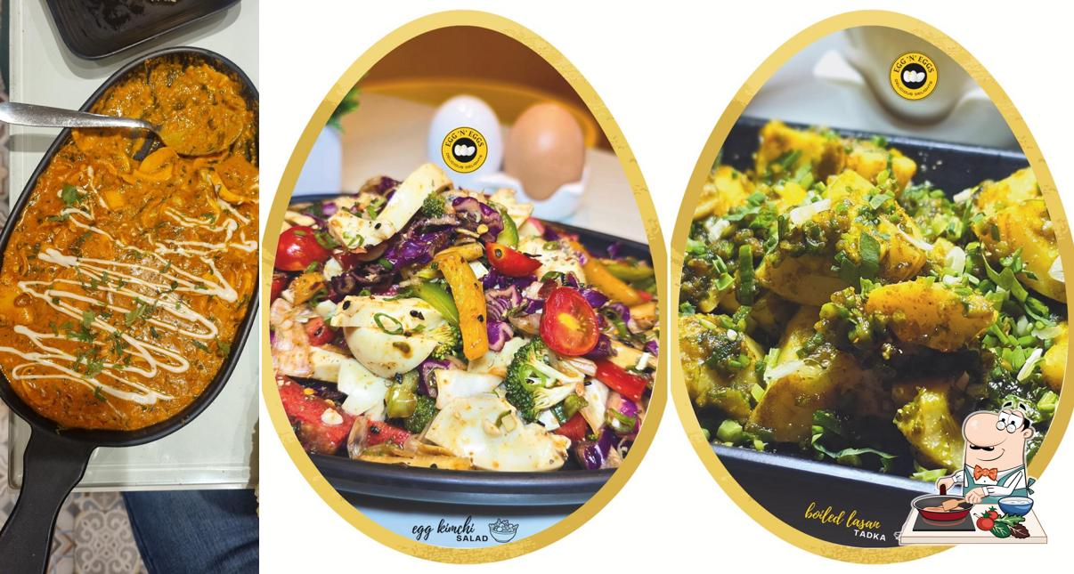 Chicken curry at Egg 'N' Eggs