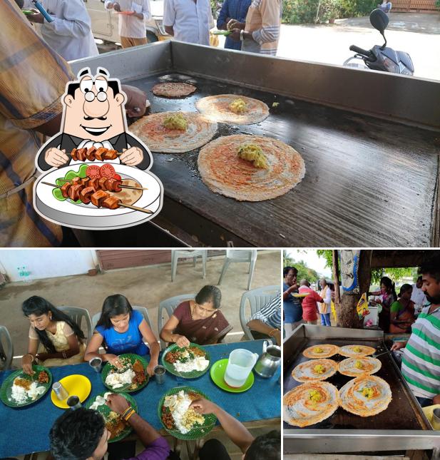 Food at Ekambaram Dosa Stall