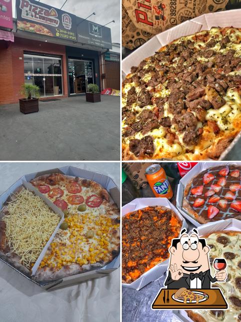 Consiga diferentes variedades de pizza