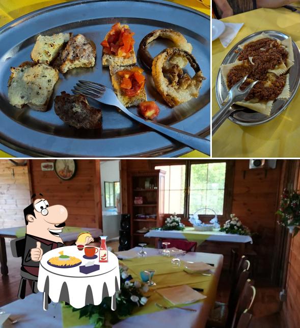 Piatto di formaggi al Ristorante Azienda Agricola La Rialla