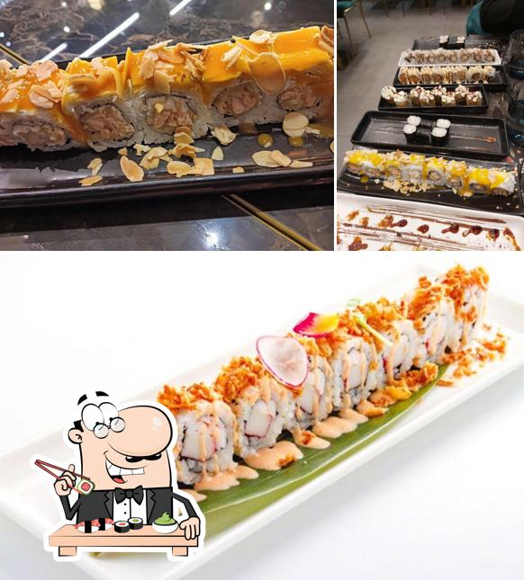 Ordina le diverse opzioni di sushi