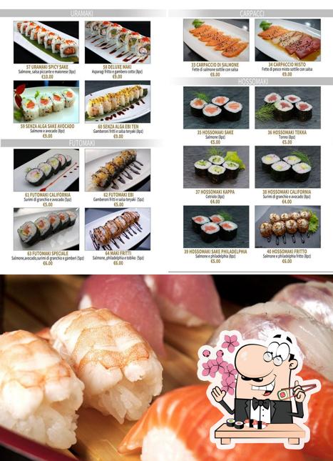 Il sushi è il cibo tradizionale della cucina giapponese