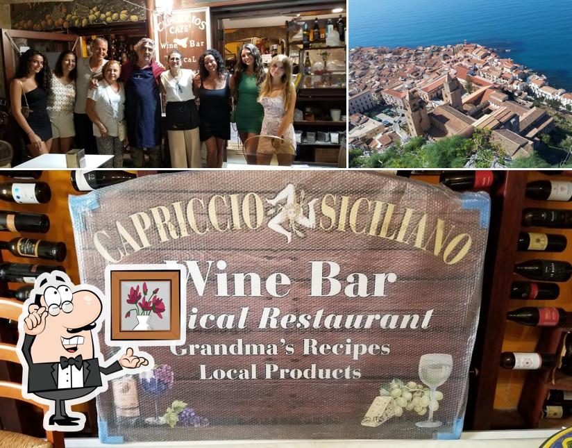 Dai un’occhiata alla immagine che presenta la interni e esterno di Capriccio Siciliano