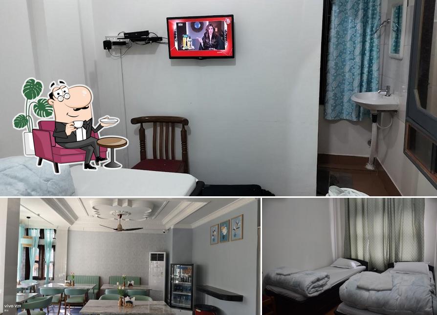 The interior of Hotel Nemko