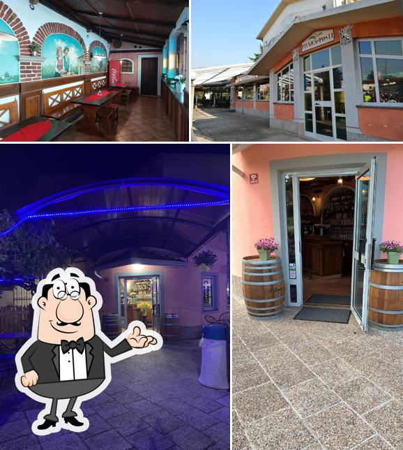Gli interni di Pivnica Pri Pošti