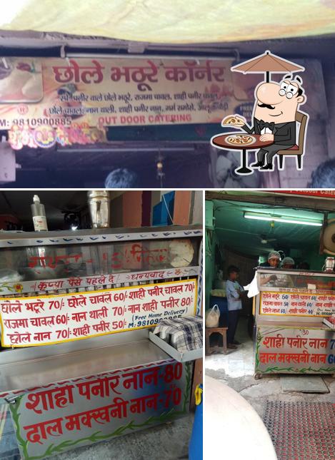 The exterior of Chhole Bhature Corner