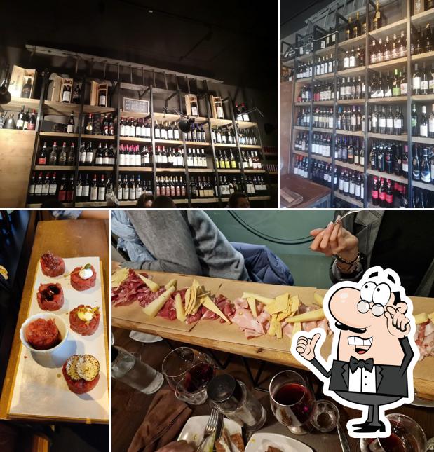 Gli interni di Sa Di Tappo Enoteca