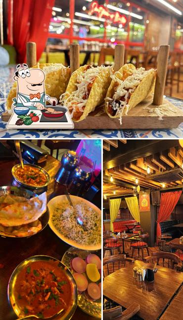 Chicken curry at Angrezi Dhaba