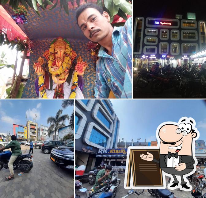 The exterior of RK Flavours Family Restaurant