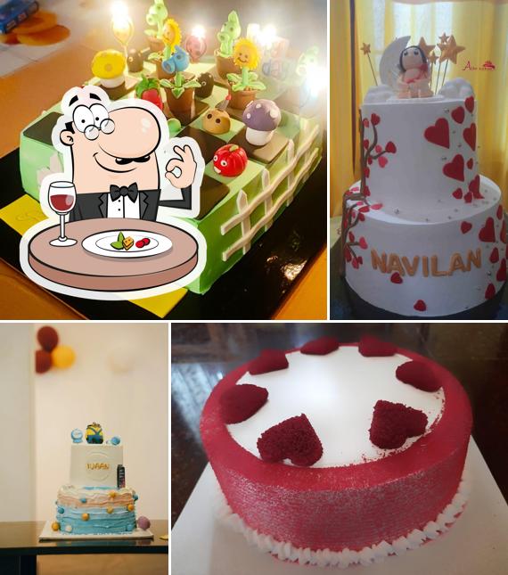 Meals at Albi home made cakes