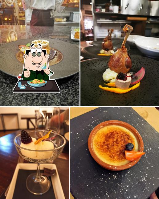 Creme brulee al Osteria della Madonna da Peo